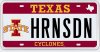 texas horns down plates.jpg