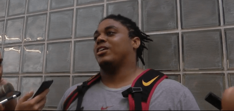 Scoggins poised to deliver knockouts on the O-Line