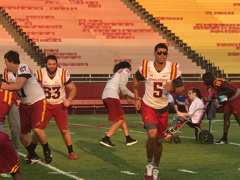 “Victory Day” puts smiles on kids’ and ISU players’ faces