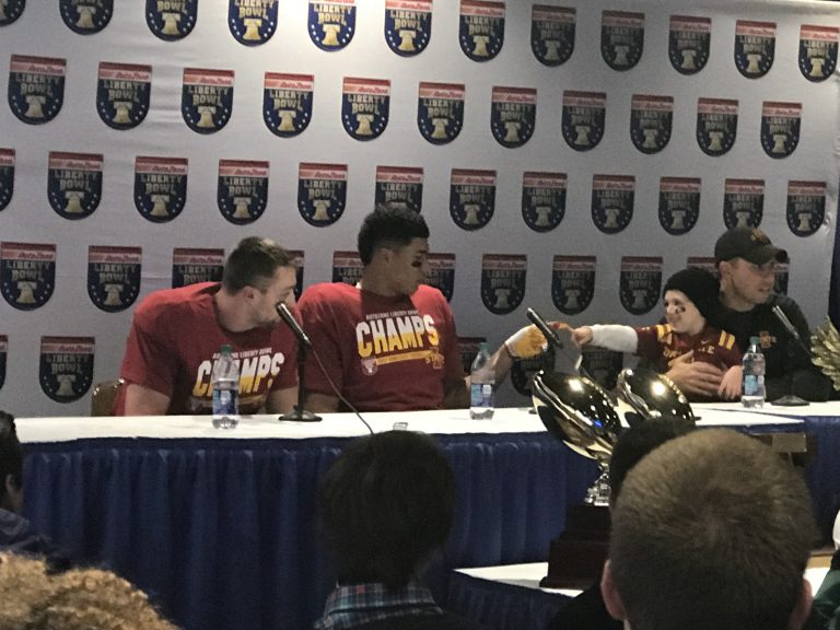RUDY-APPROVED: Joel Lanning ends the Liberty Bowl in fitting fashion