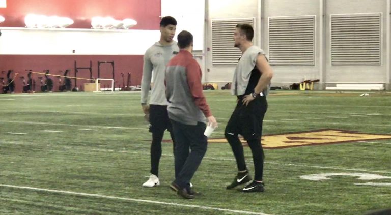 Lazard and Lanning stand shoulder to shoulder with NFL hopes