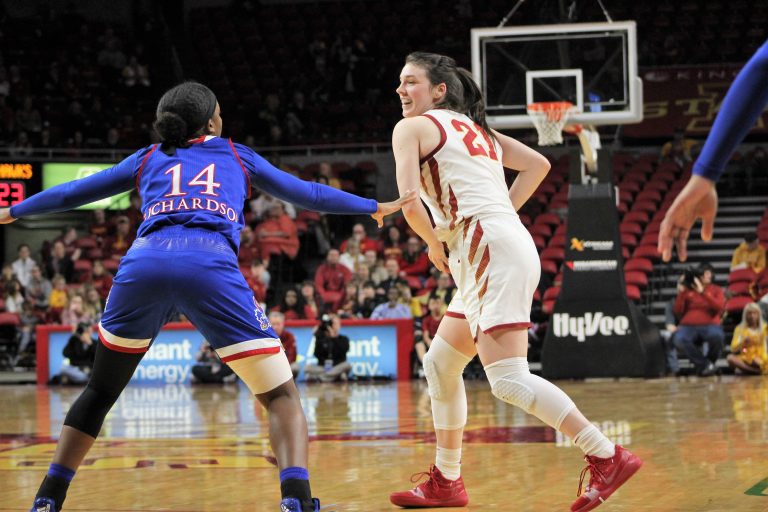 WBB: Bridget Carleton wins Big 12 player of the Year Award