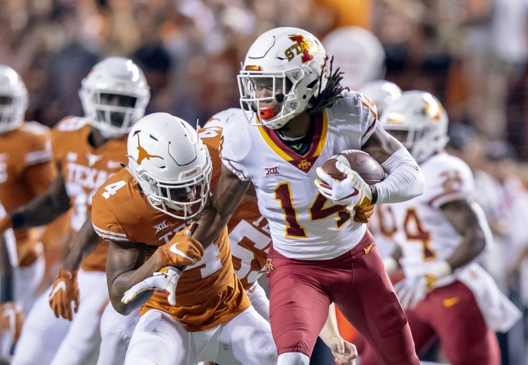 ‘X’ marks the new spot for ISU’s budding star receiver, Tarique Milton