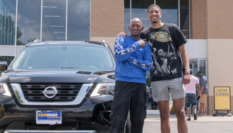 Tyrese Haliburton bought his dad a car