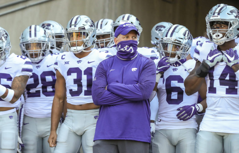 Iowa State is favored by nine over Kansas State