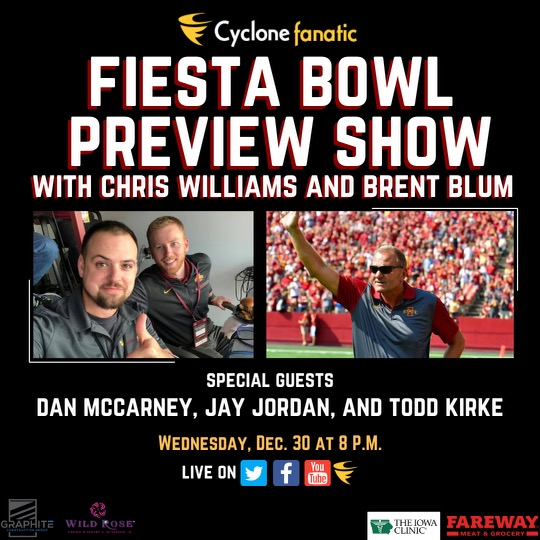 WATCH: Fiesta Bowl preview show featuring Dan McCarney