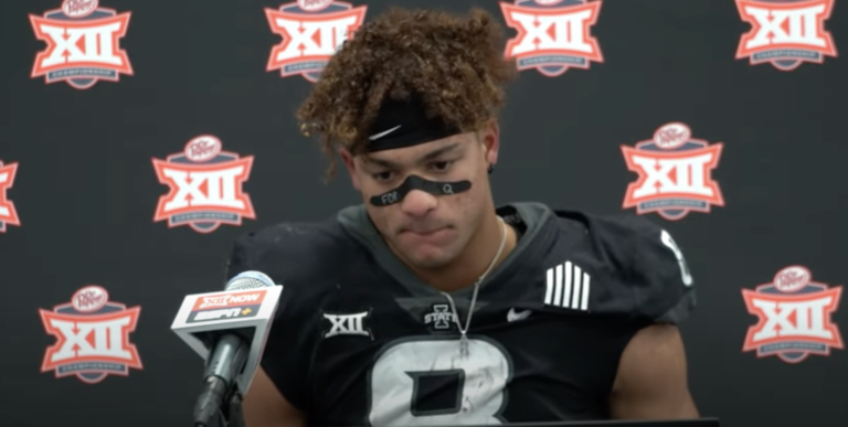 CFTV: Xavier Hutchison Big 12 Championship Postgame