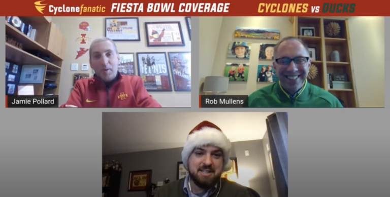 WATCH: Pollard, Oregon AD Rob Mullens talk longtime friendship, Fiesta Bowl