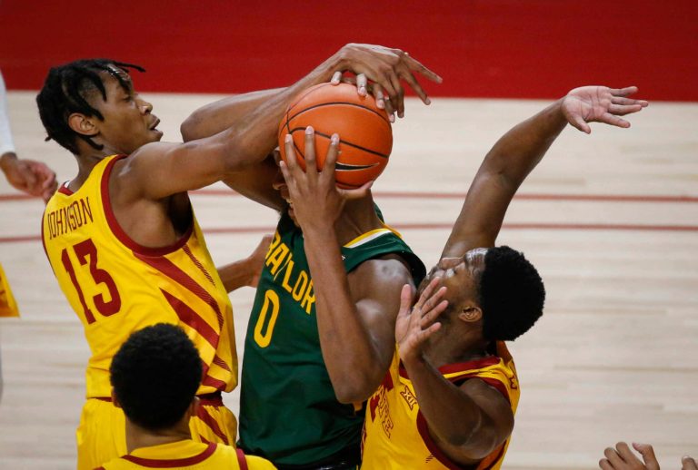 Iowa State brings energy, fight to No. 2 Baylor, but falls 76-65 Saturday at Hilton Coliseum