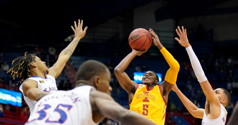 Cyclones cite lack of energy in Thursday’s 97-64 blowout loss at unranked Kansas