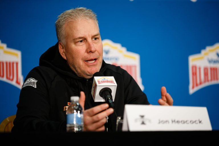 Jon Heacock is a Broyles Award nominee