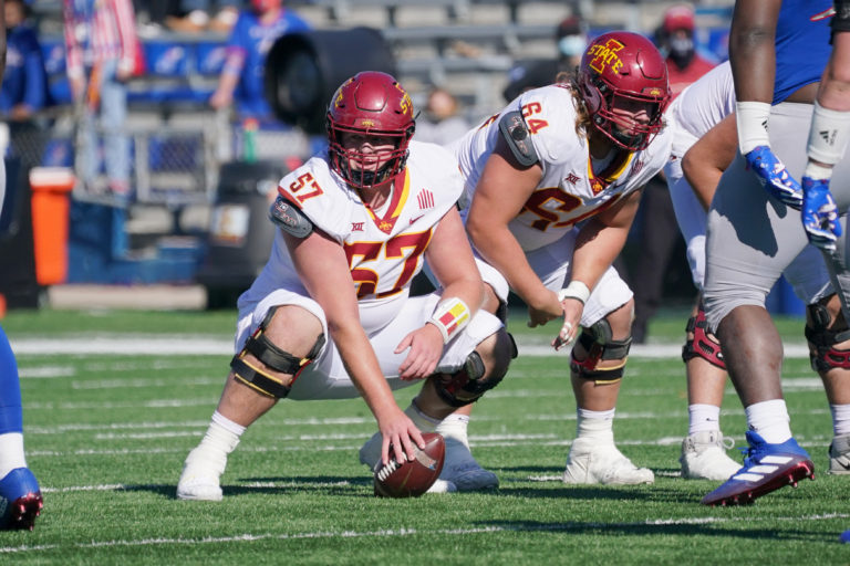 Iowa State’s offensive linemen becoming “master craftsmen” as depth in the room builds