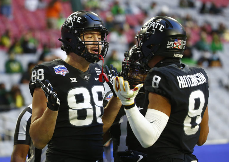 “Finding ways to fail” helps drive ISU star tight ends Charlie Kolar and Chase Allen
