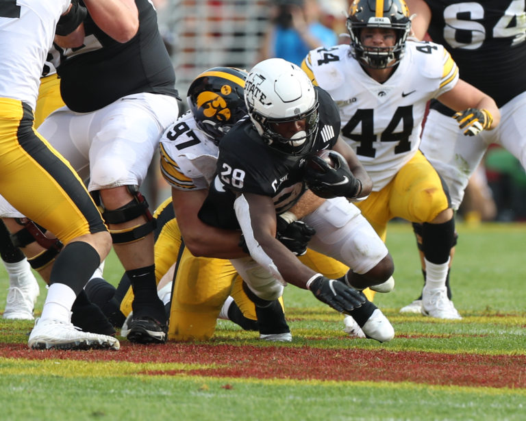Iowa opens Cy-Hawk week as 3.5-point favorite