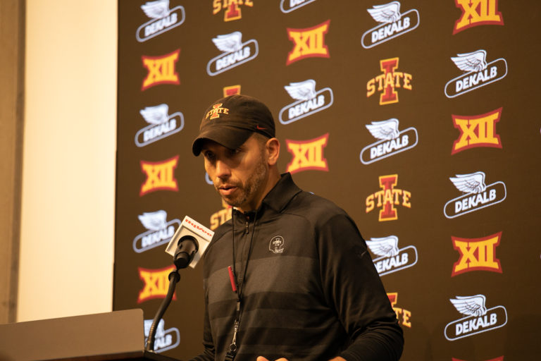 Matt Campbell talks 30-7 win over Texas.