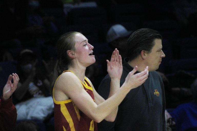 WBB: Cyclones shoot around Penn State, advance to Gulf Coast Title