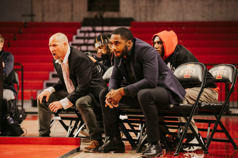 Former Cyclone Lelund Weatherspoon returns Hilton Coliseum as assistant coach for Northwestern Tech