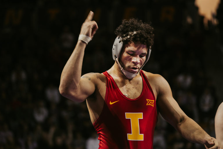 No. 5 Iowa State closesout dual season with 17-16 win over No. 8 Missouri