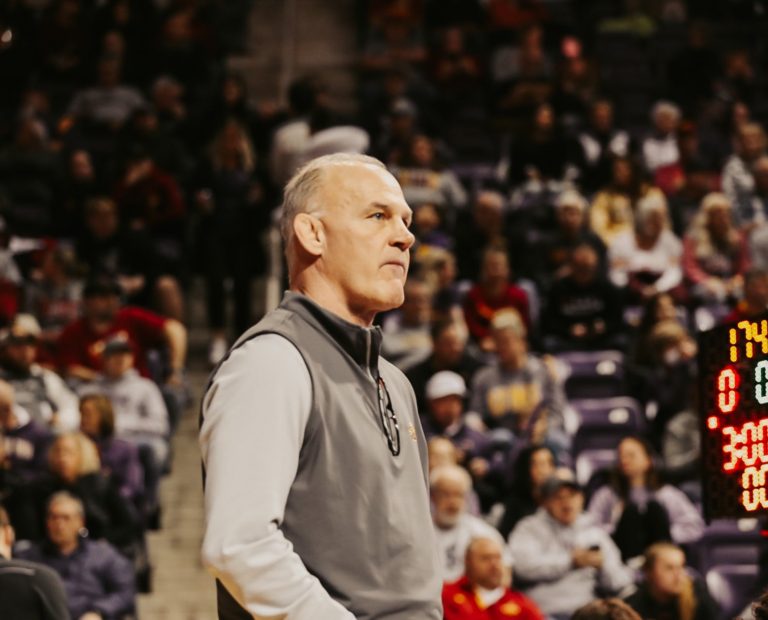 WATCH: Kevin Dresser gets a Gatorade bath after winning Big 12