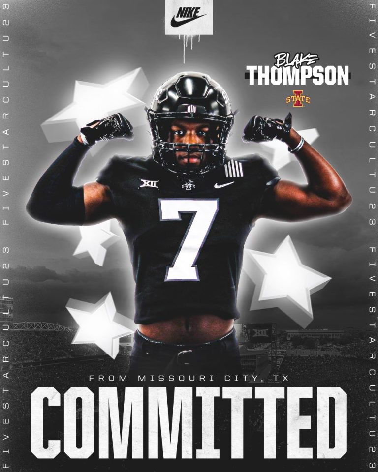 Iowa State lands commitment JUCO safety Blake Thompson