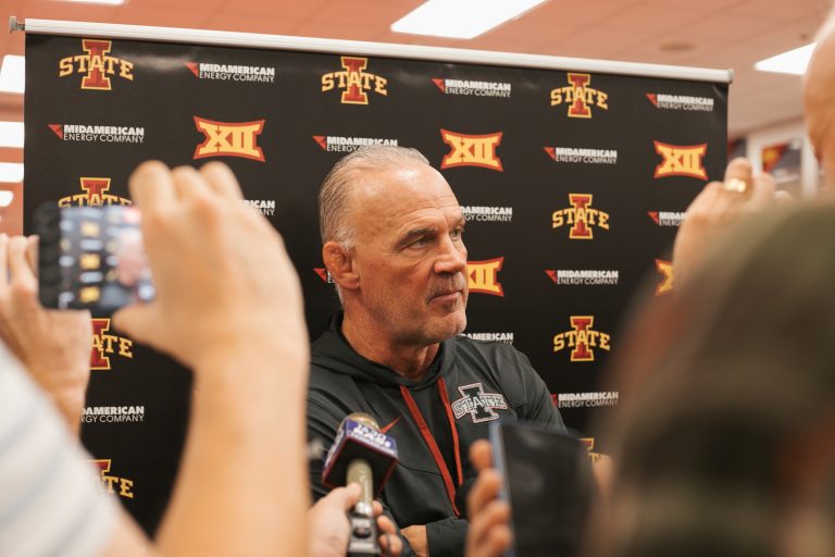 VIDEO: Iowa State Wrestling coaches talk upcoming season