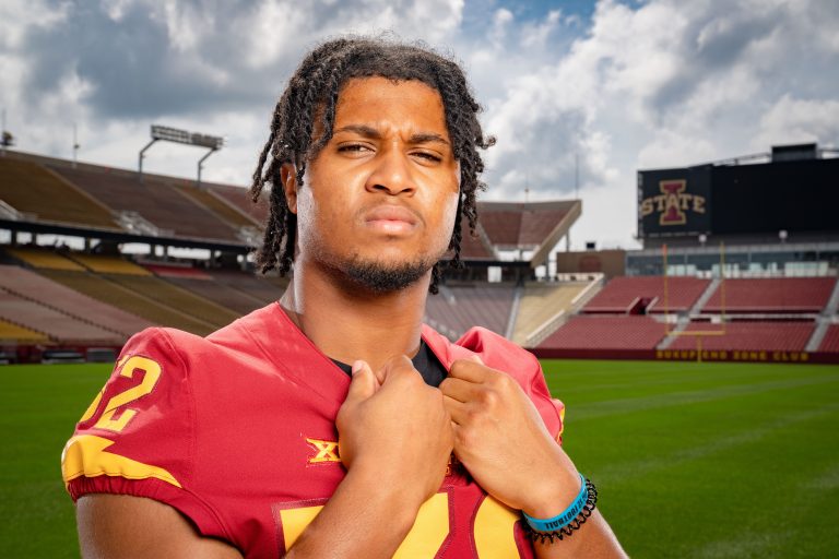 Gerry Vaughn is the rock on an otherwise very fluid depth chart for ISU linebackers