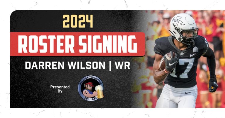 Darren Wilson Jr. signs with Iowa Barnstormers