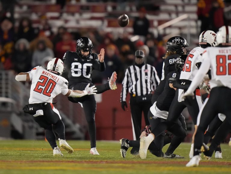 ISU punter Tyler Perkins’ field-flipping abilities will be key in Saturday’s Big 12 opener
