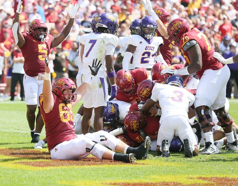 New Iowa State center Jim Bonifas eager to lead the charge up front Saturday against Iowa