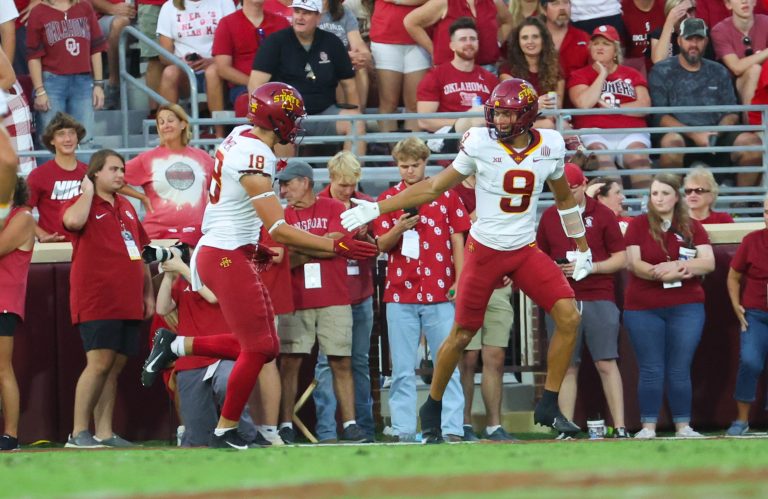 ISU WR Jayden Higgins seeks to turn good vibes into more big plays Saturday at Baylor and beyond
