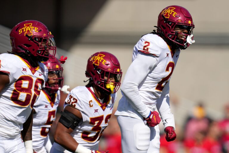 ISU CB T.J. Tampa aims to help lock down No. 7 Texas’ top receivers in Saturday’s senior night clash