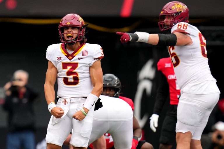 SHARED SPOTLIGHT: Iowa State and No. 22 Kansas meet in ESPN’s Saturday prime time slot