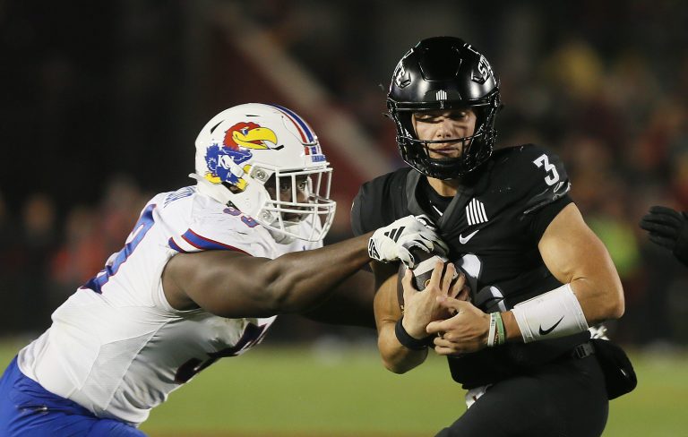 Being “a hair off” in multiple areas dooms Iowa State to 28-21 loss Saturday against No. 21 Kansas
