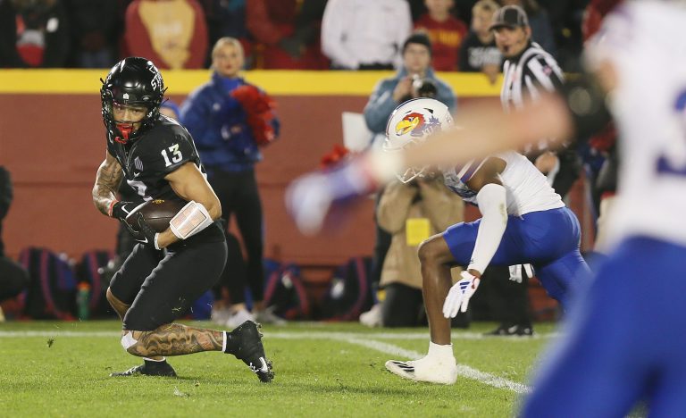 NOTEBOOK: On Jaylin Noel’s near TD on a kick return that was called back and more from ISU’s 28-21 loss to Kansas