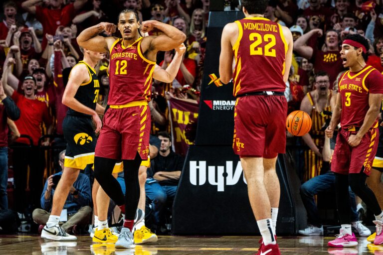 Iowa State revels in “delightful” 90-65 rout of Iowa  — its most lopsided win in Cy-Hawk series’ history