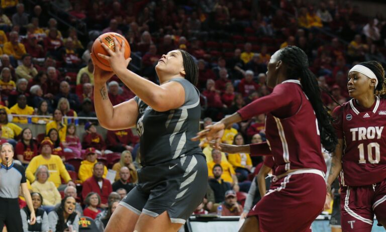 Audi Crooks scores 21 points in 24 minutes and Iowa State trounces Troy in Emily Ryan’s return