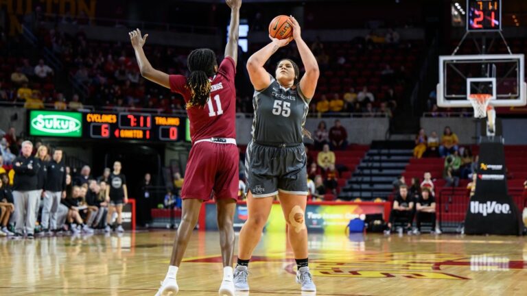 Audi Crooks earns first Big 12 Freshman of the Week award