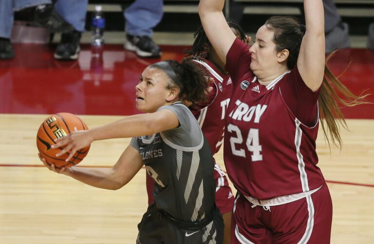 Arianna Jackson and her fellow ISU freshmen seek to stay hot Wednesday against Kansas
