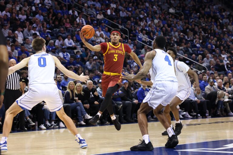 Iowa State’s star point guard Tamin Lipsey is “day-to-day” with a sprained shoulder