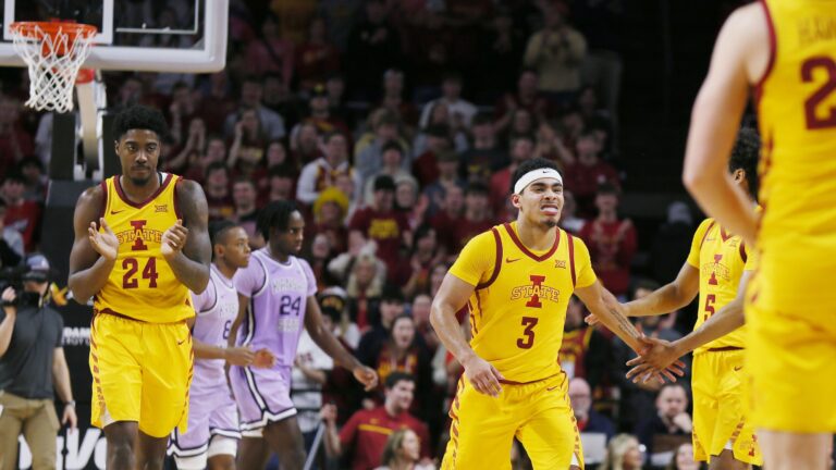 No. 23 Iowa State readies for “great matchup” with No. 7 Kansas Saturday at Hilton Coliseum