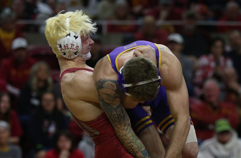 No. 4 Iowa State bonds over blond hair dye, beats No. 17 Northern Iowa, 27-14, on Sunday at Hilton
