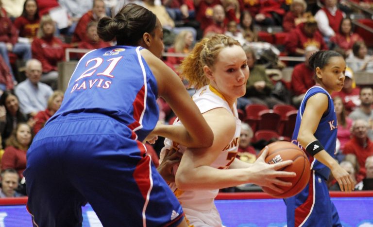 Iowa State fights off Kansas, 83-68