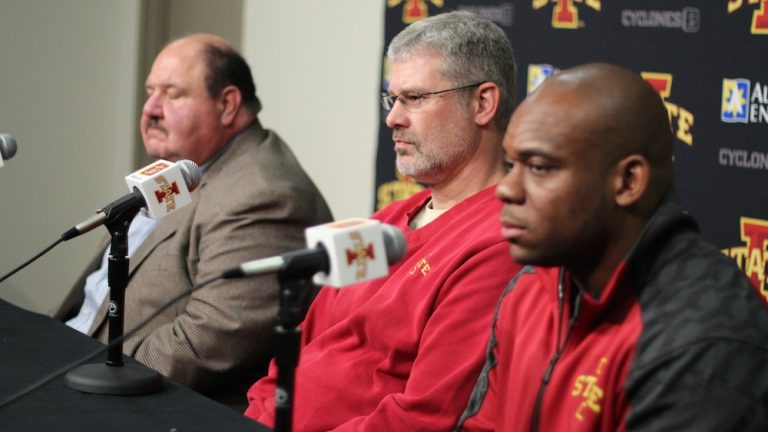 Photo Gallery: Mangino, Ayeni introduced in Ames