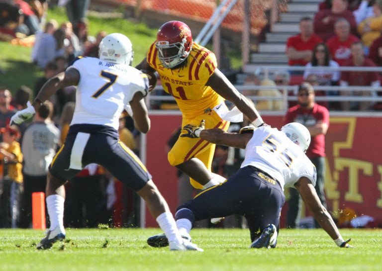 Bibbs’ gritty touchdown a key in Cyclones’ win over Toledo