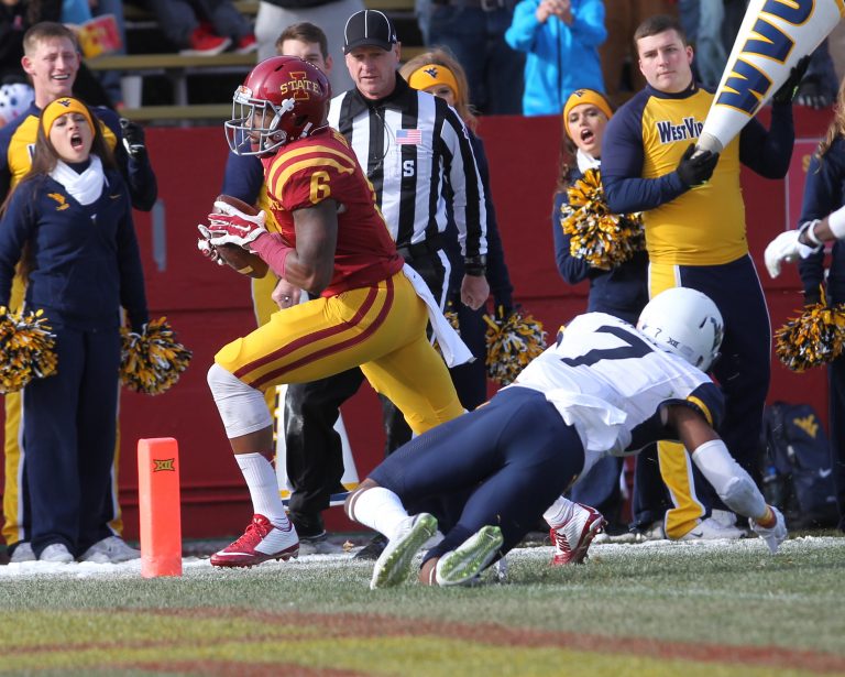 ISU lets 21-7 lead slip away in 37-24 loss to West Virginia