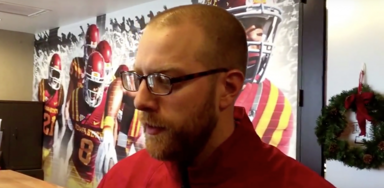 ISU’s Manning earns FootballScoop.com coaching honor